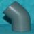 50mm PVC 45deg ELBOW